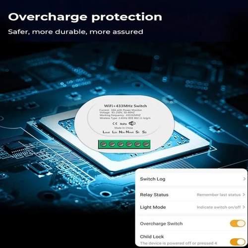 Interruptor Automação Wifi Smart Switch Rádio Frequência