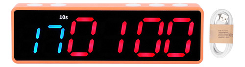 Reloj Cronómetro De Fitness Con Pantalla Led Digital Antivér