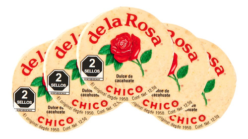 Mazapan De La Rosa 12,5 Gr X 5 Unidades - g a $192