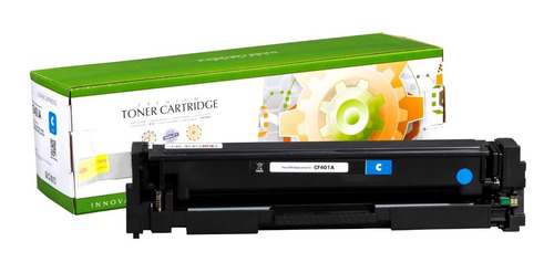 Imagen 1 de 5 de Cartucho Toner Hp Cf401a Alternativo Static Control Cyan