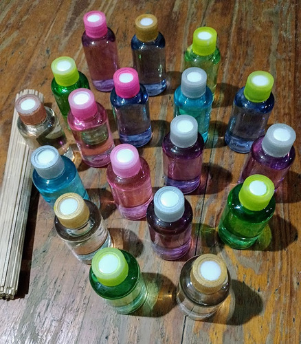 Envase Frasco Pet Cristal Difusor Aromático (20 + Varillas)