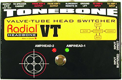 Radial Headbone Vt Amp Conmutador Cabeza Para Tubo