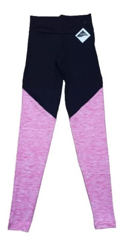 Calza Legging Microfibra Con Lycra Combinada