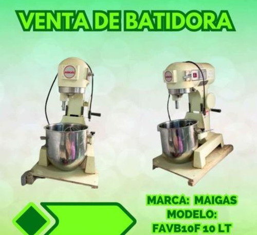 Batidora Maigas 10 Litros, Super Económica 