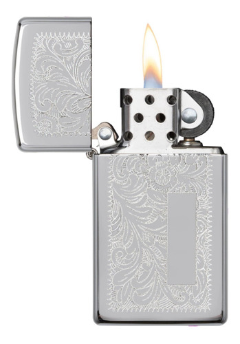 Zippo Slim Venetian 1652 Original Universo Binario