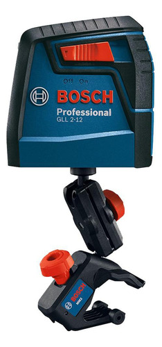 Nível A Laser 2 Linhas Bosch Professional 12m Com Bolsa
