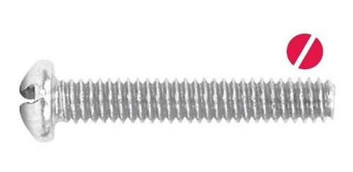 Imagen 1 de 4 de Tornillo Tipo Estufa 1/4' X 1-1/4' Fiero 44627