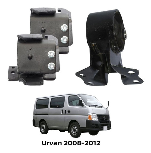 Soportes Transmision Y Motor 3 Pz Urvan 2011 2.5