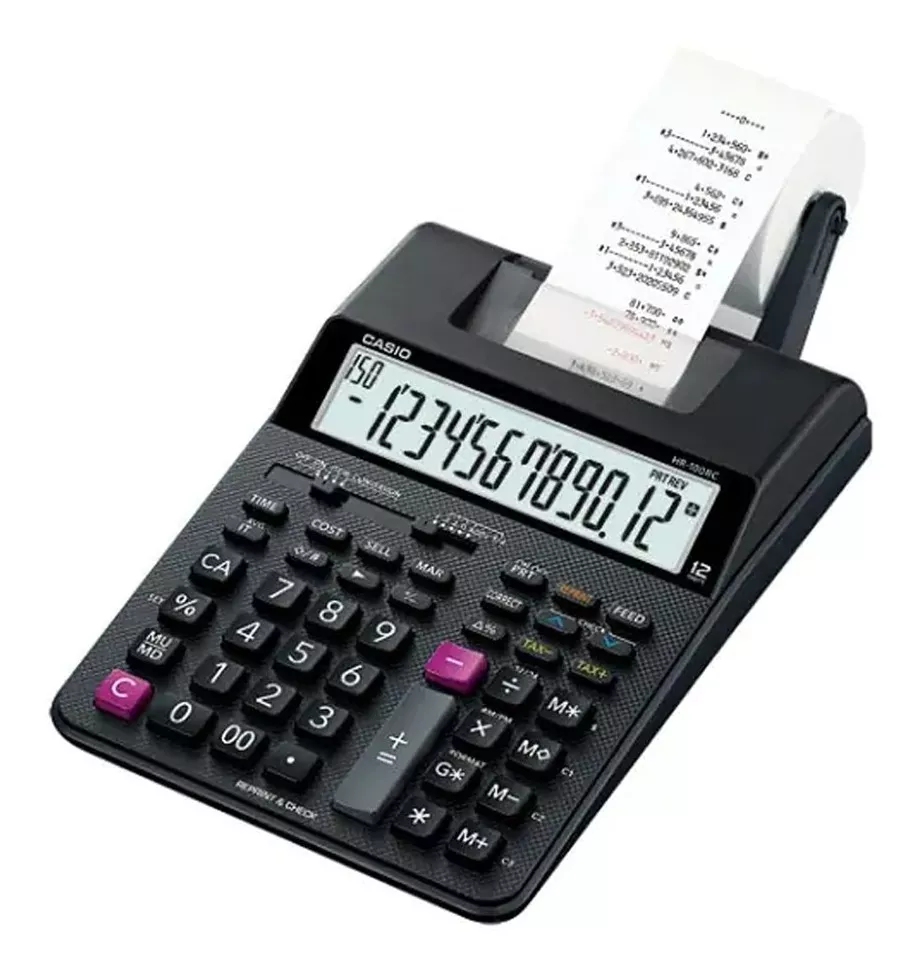 Primera imagen para búsqueda de calculadora impresora casio hr 100