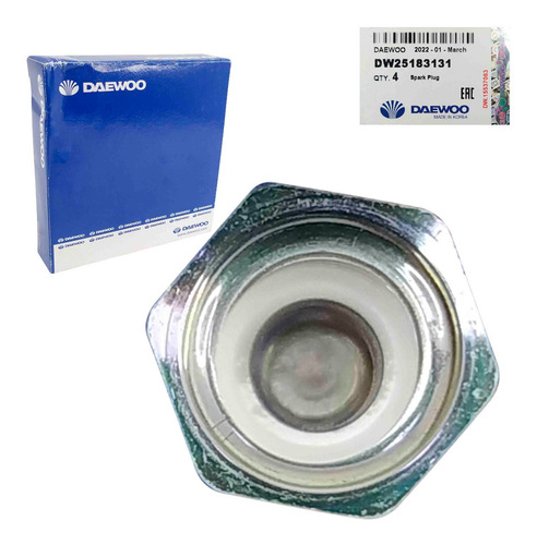 Imagen 7 de 7 de Bujia Daewoo Bpr5e Spark 2008 2009 2010 2011 Original