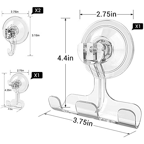 Ganchos Con Ventosa, Ducha Impermeable Reutilizable Económic