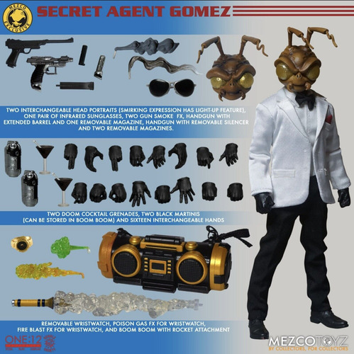 Agent Gomez One:12 Casino La Cucaracha Mezco Summer 2021