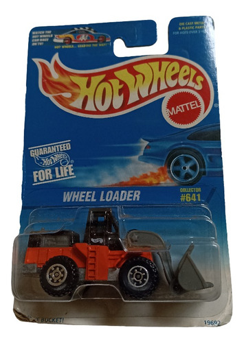 Hot Wheels Wheel Loader 1996 Vintage Leer Descripcion