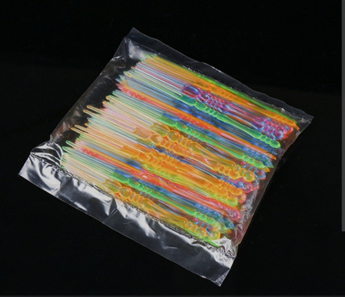 Tenedores Pinchos Transparentes Multicolores 50unid Pasapalo