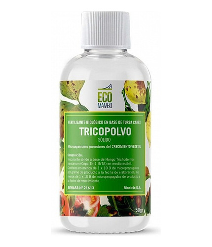 Ecomambo Tricopolvo Fertilizante En Polvo 50gr