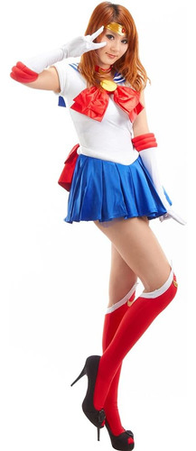 Ourcosplay Disfraz De Sailor Moon Tsukino Usagi Para Mujer, 