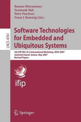 Libro Software Technologies For Embedded And Ubiquitous S...