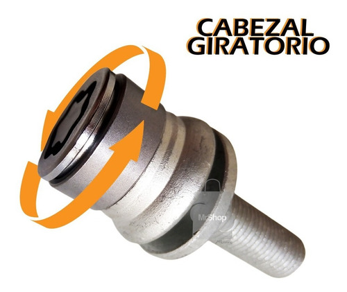 Imagen 2 de 6 de Tuercas Antirrobo Giratoria Peugeot 206 207 208 306 307 308