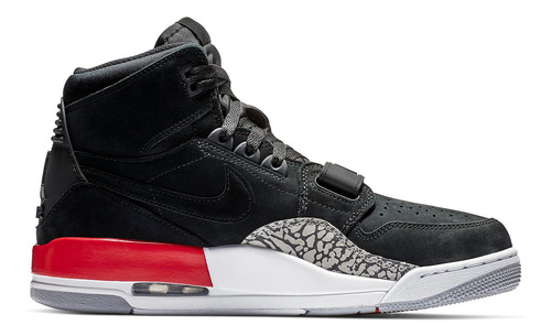 Zapatillas Jordan Legacy 312 Black Fire Red Av3922-060