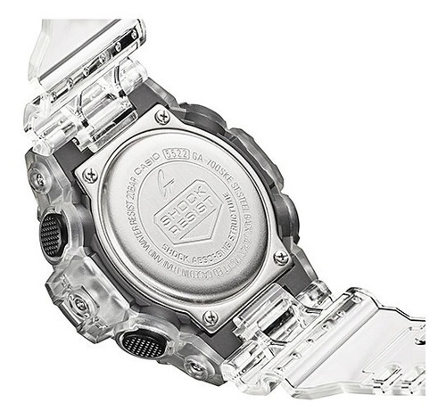 Imagen 4 de 9 de Reloj Casio G-shock Youth Ga-700ske-7 Skeleton