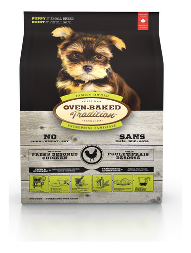 Oven Baked Tradition Pollo Para Puppy Raza Pequeña - 2,27 Kg