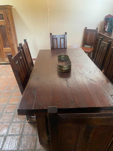 Comedor De Madera Rústico