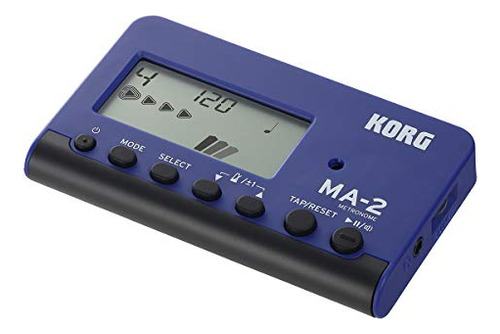 Korg Ma2 Metrónomo Compacto Color Azul