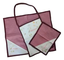 Comprar 4 Sets De Individuales, Servilleta Y Toalla Jardín Infantes.
