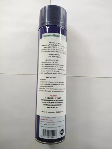 Spray Sk-100 Adhesivo 600ml Para Bordados Y Uso Textil