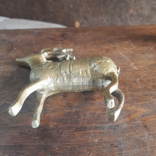 Imagem 7 de 8 de Cervo Bronze Estátua 17 Alt, 16 Cm Comprimento 4,5 Cm Largur