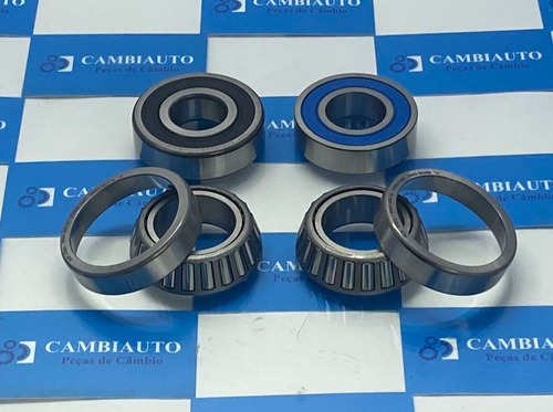 Conjunto De Rolamentos Câmbio Gm Corsa/astra Até 2006