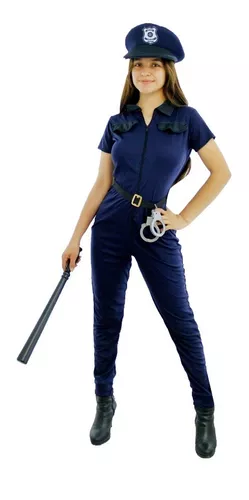 Disfraz de Policía sexy para mujer