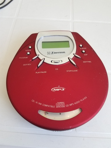 Reproductor Discman Mp3 Emerson(detalle)