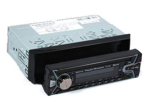 Autoestéreo Power Acoustik Pl-51b Con Bluetooth, Sd, Aux,usb