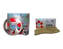 Comprar Transmision Choho Suzuki Ax 100 Piñon Corona Cadena Dorada