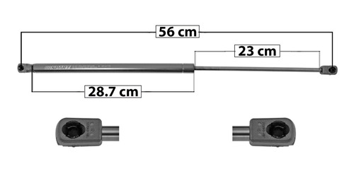 1-amortiguador 5a Puerta Izq O Der Audi A3 Quattro 13-16