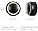 Apliques De Pared Led Giratorios Color Negro, Set De 2