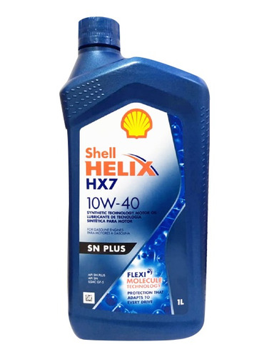 Aceite Semi Sintetico 10w-40 Shell Helix