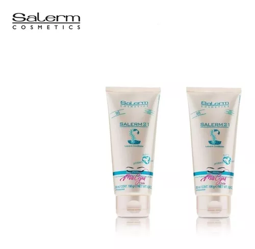 Kit 2 Salerm 21 Crema Hidratante Con Proteina