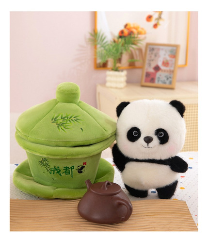 Xu Regalo De Recuerdo Para Una Muñeca Panda Con Forma De