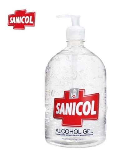 Alcohol En Gel X 500cc Con Válvula Desinfectante Sanicol 