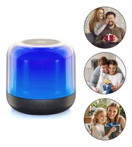 Comprar Airamp Bocina bluetooth inalámbrico subwoofer portátil con luz rgb,Speaker Portátil Luz Led Altavoz Baterias Recargables Soporte Tf Tarjeta ,radio Fm,tws Color Negro,MC-JY-16