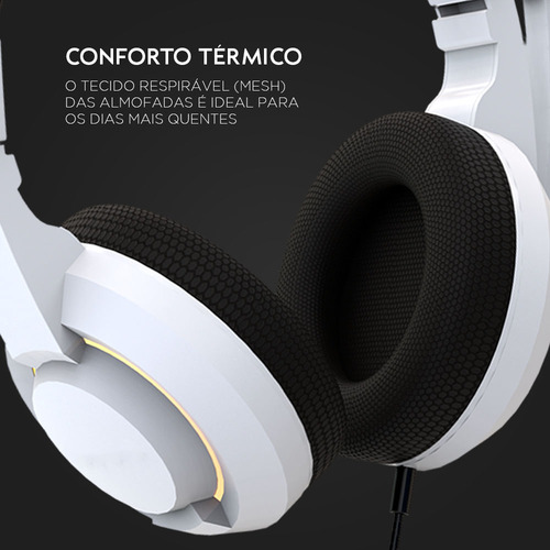 Headset Gamer Alcor 1.8m, Hgal, ELG, Rgb, P3 3.5mm + Usb