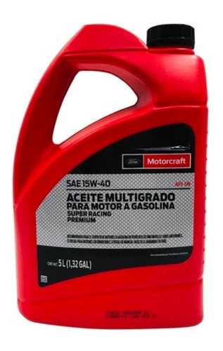 Aceite 15w40 Motorcraft 5 Litros