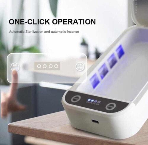 Caja Esterilizadora Uvc Led Luz Ultravioleta