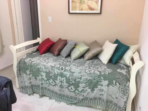 Imagem 3 de 14 de Apartamento Com 1 Dorm, Itararé, São Vicente - R$ 215 Mil, Cod: 2855 - V2855