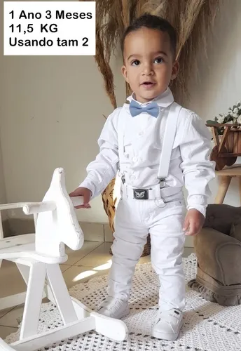 Camisa social para cheap bebe 1 ano
