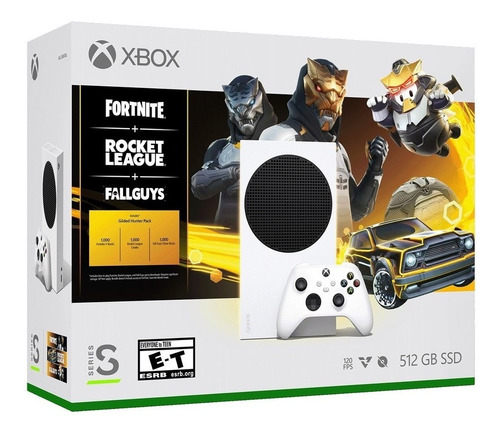 Imagen 2 de 12 de Microsoft Xbox Series S 512GB Gilded Hunter Bundle color blanco