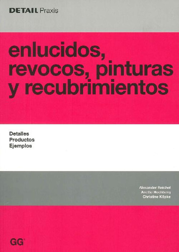 Libro Enlucidos, Revocos, Pinturas Y Recubrimientos De Alexa