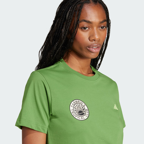 Polera adidas Entrenamiento X Farm Graphic Mujer Jd6292